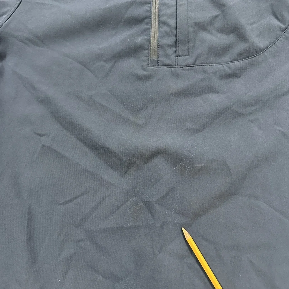 The North Face Apex 1/4 Zip Jacket Men Medium Blue Windbreaker Active